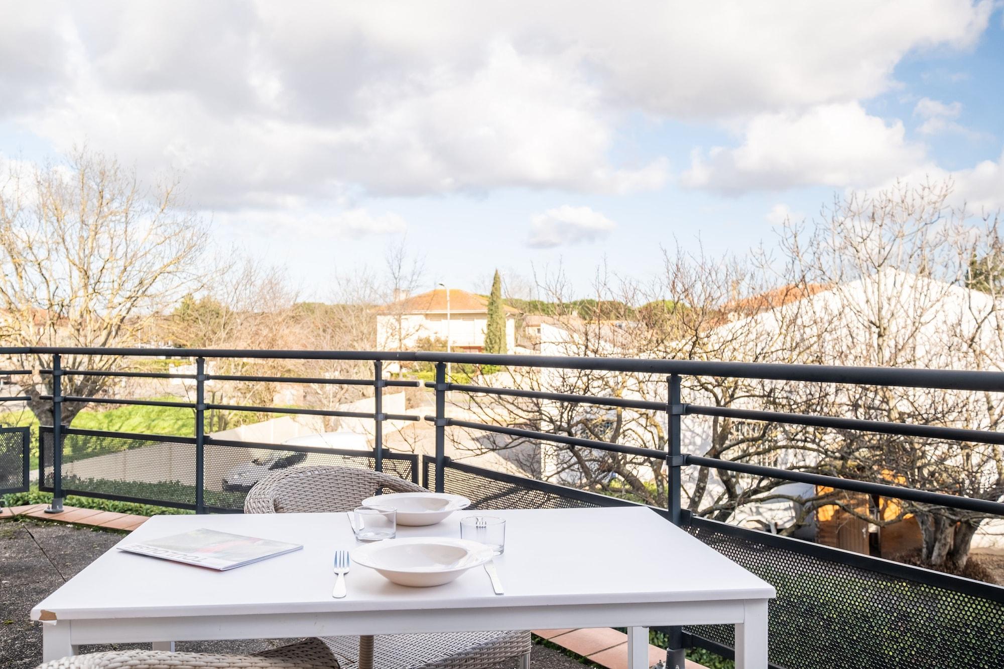 Clarion Aparthotel Toulouse Blagnac Airport Exterior foto